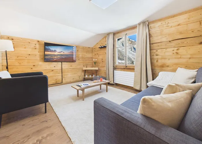With Incredible Views Near Zermatt شقة