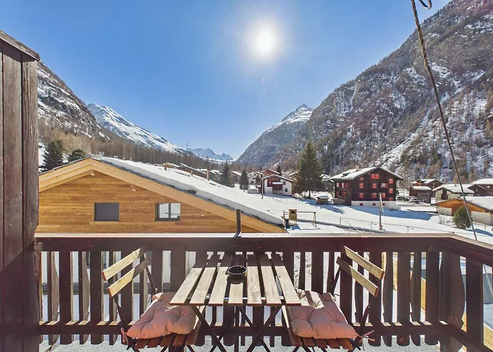 With Incredible Views Near Zermatt شقة *